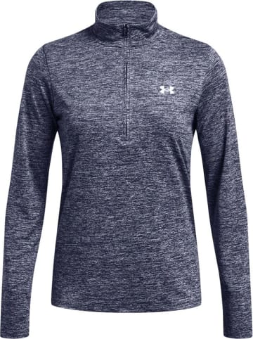 Under Armour Pullover "Tech 1/2 Zip- Twist" in Blau