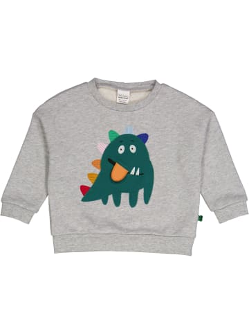 Fred´s World by GREEN COTTON Babysweatshirt in Palegreymarl