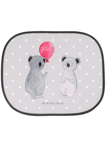 Mr. & Mrs. Panda Sonnenschutz Auto Koala Luftballon ohne Spruch in Grau Pastell