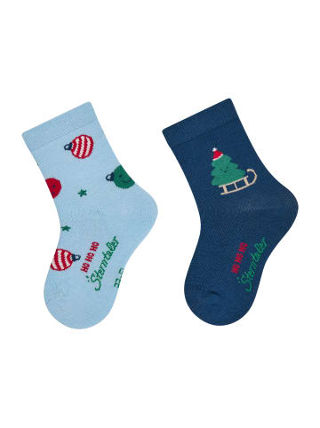 Sterntaler Socken 2er-Pack Kugel in bleu