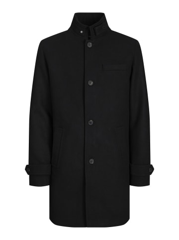 Jack & Jones Wollmantel in Black