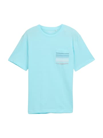 Tom Tailor T-Shirt in türkis