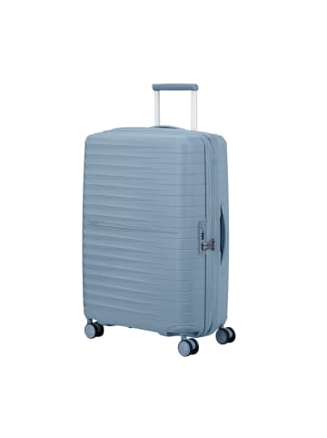 American Tourister Fastforward Spinner 68 cm mit TSA-Zahlenschloss in steel blue