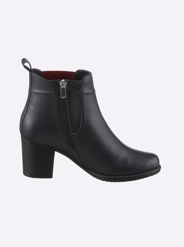 Heine Stiefelette in marine-bordeaux