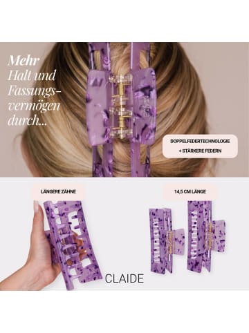 Claide Haarspangen und -clips Celeste in Lila