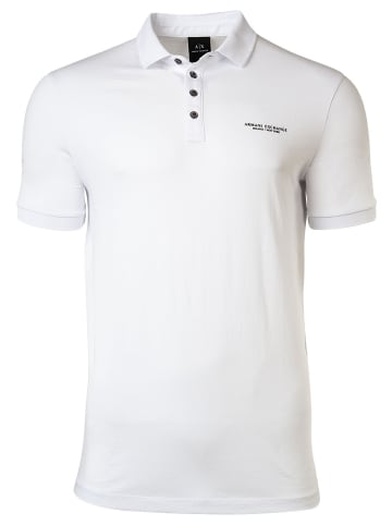 Armani Exchange Poloshirt in Weiß