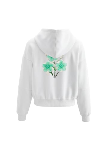 IZIA Women Hoodie in White