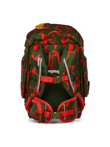 Ergobag Pack Schulranzen-Set 6tlg. inkl. Klettie-Set in FeuerspeiBär