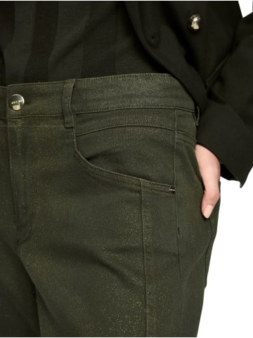 MARC CAIN COLLECTIONS Jeans RUMA mit Glitzer in Forest Night New