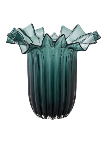 ebuy24 Vase Lykke Dunkelgrün 25 x 25 cm