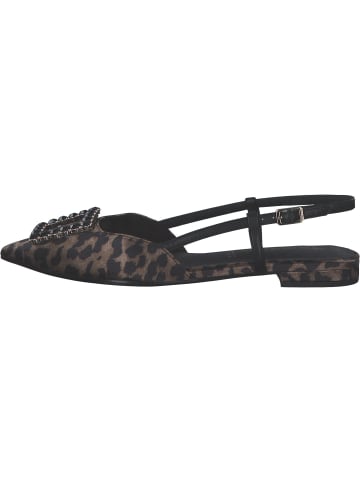Tamaris Sling-Ballerinas in Leopard