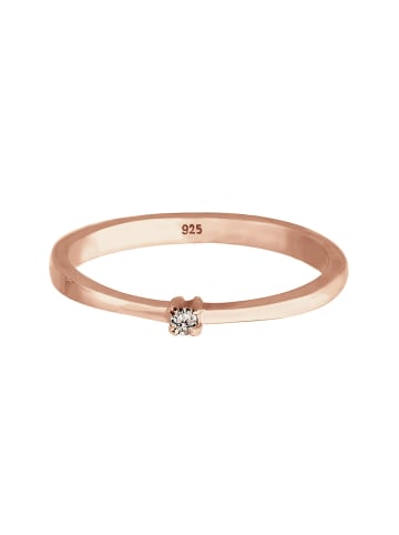 Elli Ring 925 Sterling Silber in Rosegold