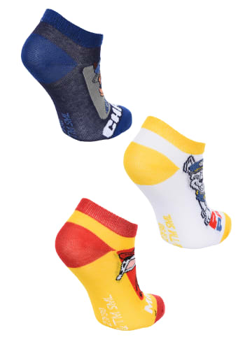 Paw Patrol 3er-Set: Sneaker Socken in Mehrfarbig