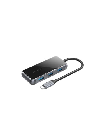 Vention 5in1 Adapter HUB - USB-C auf HDMI 4K 60Hz - 3x USB 3.0, PD (Grau) in Grau