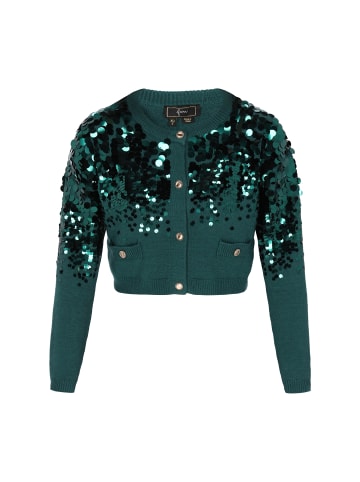 faina Women Cardigan in emerald
