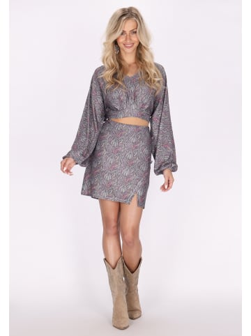 IZIA Damen Rock in Pink Mehrfarbig