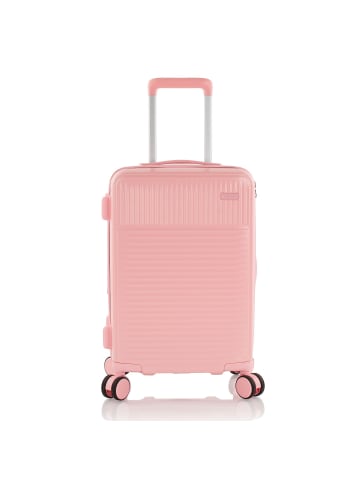 Heys Pastel 4 Rollen Kabinentrolley S 53 cm mit Dehnfalte in blush