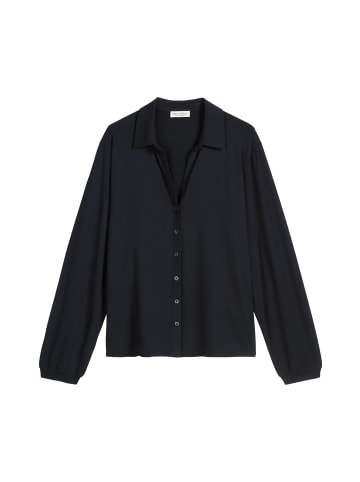 Marc O'Polo Jerseybluse loose in Deep Night Blue