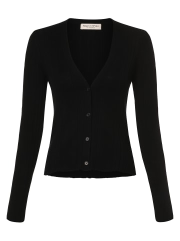 Marc O'Polo Strickjacke in schwarz