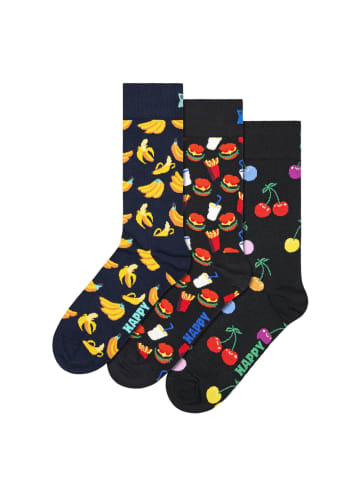 Happy Socks Socken 3-Pack Classic Banana Socks in multi_coloured