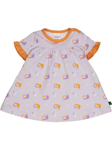 Fred´s World by GREEN COTTON Babykleid in Lavender/lavender/Tangerine