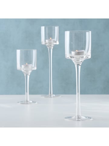 Boltze Kerzenhalter in transparent