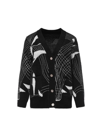 fraully Women Cardigan in Black