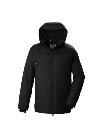 Killtec Steppjacke mit Kapuze in Schwarz0110