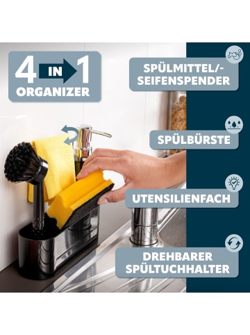 bremermann Spülbecken Organizer ca. 22 x 21 x 6,7 cm (B/H/T)