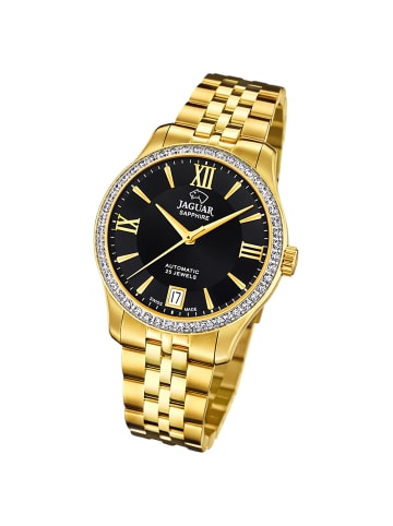 Jaguar Analog-Armbanduhr Jaguar Heritage gold mittel (ca. 34mm)