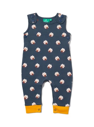 Little Green Radicals Latzhose aus Bio-Baumwolle in Blau