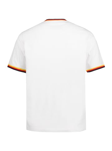 JP1880 Kurzarm T-Shirt in schneeweiß