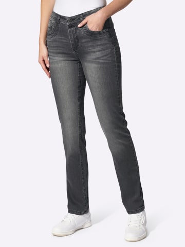 Heine 5-Pocket-Jeans in grey denim