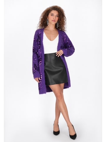 faina Women Cardigan in violet