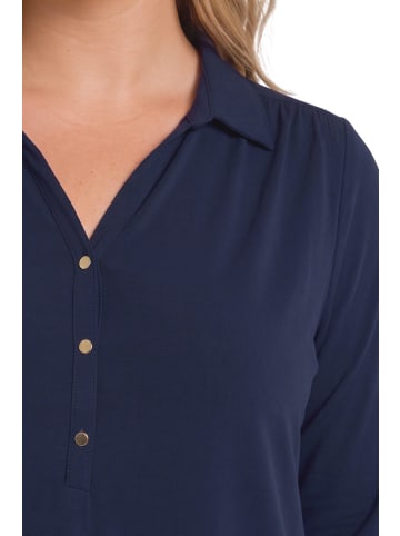 Shape Of You Blouse in Dunkelblau