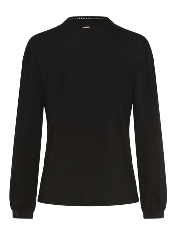 Laura Scott Spitzenshirt in schwarz