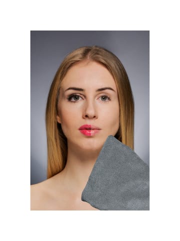 Erwin Müller Frottier Abschminkhandschuh 3er-Pack in grau