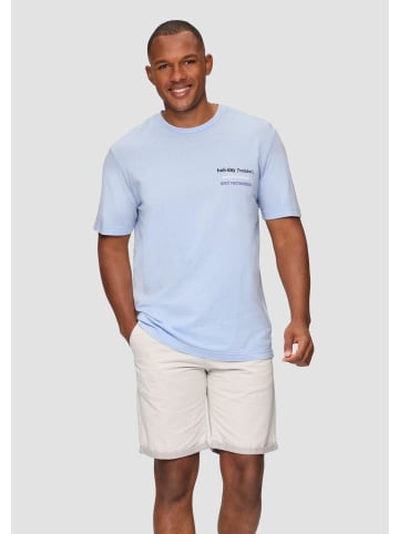 QS T-Shirt in 53D0_himmelblau