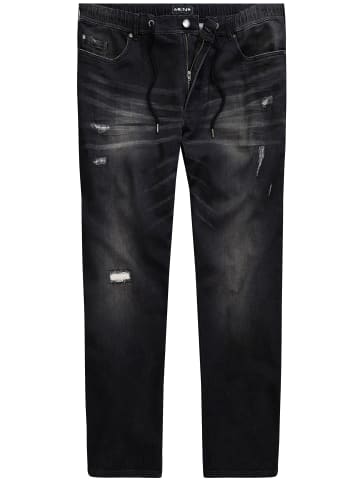 Men Plus Jeanshose in black