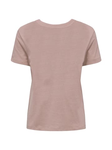 JACQUELINE de YONG T-Shirt 2er Set Kurzarmshirt aus Baumwolle in Weiß-Rot