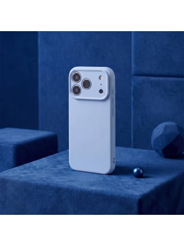 COFI 1453 TFO Silicon Kompatibel mit  iPhone 18 Pro / 17 Pro Himmelblau in Himmelblau