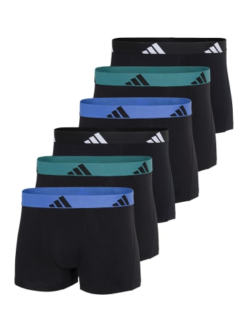 Adidas Sportswear Retro Short / Pant Active Flex Cotton in Schwarz / grün / blau