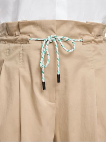 MARC CAIN SPORTS  Paperbag Hose mit High Waist in Light Stone