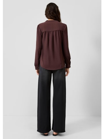 QS Bluse  in  4925_bordeaux