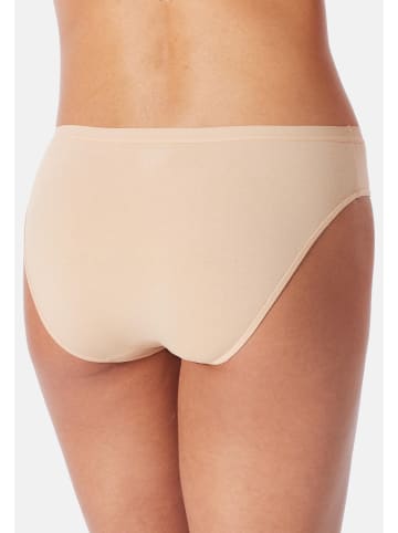 UNCOVER BY SCHIESSER Tai Slip Cotton in Schwarz / Weiß / Sand