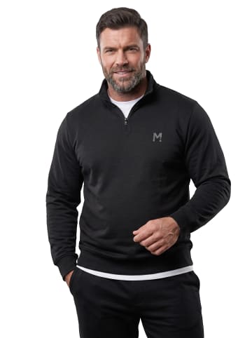 Men Plus Sweatshirt in schwarz