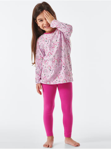 Schiesser Pyjama Girls World in flieder