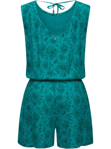 ragwear Jumpsuit Zella in Teal Green