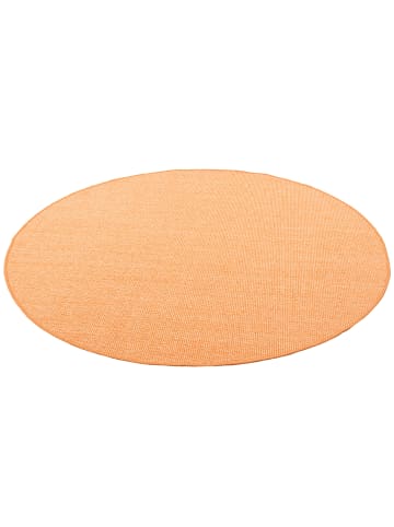 Snapstyle Sisal Teppich Klassisch Rund in orange