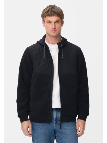 Camel Active Fleecejacke mir Kapuze und Seitentaschen in Navyblau